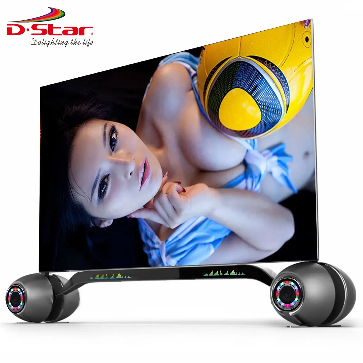 Nhà Sản Xuất Năng Lượng Mặt Trời Powered Xách Tay Thông Minh TV 32 Inch Dẫn Truyền Hình 24 Inch DC 12V 40 Inch