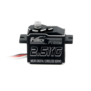 Servo numérique léger Feetech FT1108M 6V 2,5 kg à engrenages métalliques 180 degrés pour mise à niveau de voiture, camion et modèle <span class=keywords><strong>RC</strong></span> - Product Image 2