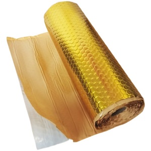 Alfombrilla amortiguadora de sonido de primera calidad con lámina de aluminio-Lámina de amortiguación adhesiva para aislamiento acústico de tuberías de drenaje y uso doméstico - Product Image 4