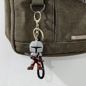 Nouveau Porte-clés <span class=keywords><strong>Darth</strong></span> <span class=keywords><strong>Vader</strong></span> 2026 Star Wars, Porte-clés PVC Baby Yoda, Pendentif pour Clés de Voiture - Product Image 4