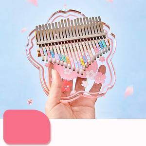 Kalimba transparente en cristal acrylique, 17 tons, 21 tons, piano à pouce, instrument de musique portable pour débutants, amateurs de musique - Product Image 4