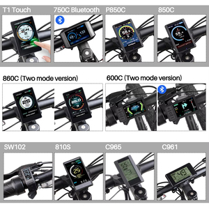 Para <span class=keywords><strong>Bafang</strong></span>, pantalla LCD para bicicletas eléctricas de 24-60V UKC1 P860C 860C P850C 600C C965 DPC18, indicador de Motor de potencia de 24-60V - Product Image 2