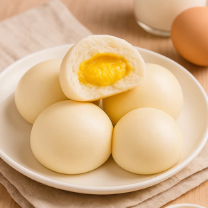 ขนมปัง<span class=keywords><strong>ซาลาเปา</strong></span>แช่แข็งพร้อมรับประทาน ไส้ครีมนมและไข่ |   โรงงานขายส่งจำนว<span class=keywords><strong>นม</strong></span>าก ได้รับการรับรองมาตรฐาน HACCP สำหรับธุรกิจจัดเลี้ยงและค้าปลีก - Product Image 1