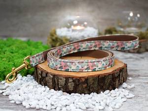 สายจูงสุนัขพิมพ์ลายดอกไม้ลายดอกไม้ผ้านุ่มทนทานสำหรับสุนัขสายจูงลูกสุนัข - Product Image 6