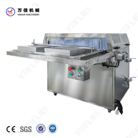 Lave-bouteilles semi-automatique à poussée pour verre et flacons, machine de lavage, rinçage et nettoyage pour bouteilles en verre et pots