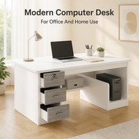 Bureau d'ordinateur moderne et durable pour le bureau, la maison et la villa
