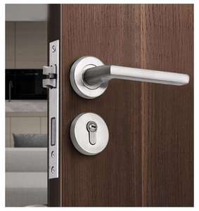 Thiết kế hiện đại ứng dụng căn hộ kéo cửa xử lý thép không gỉ đơn giản cửa xử lý - Product Image 4