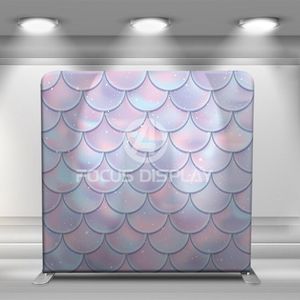 Nouveau support de toile de fond pour photomaton de remise de diplôme, droit, de 8 pieds, en tissu tendu, avec housse de type taie d'oreiller, populaire - Product Image 4