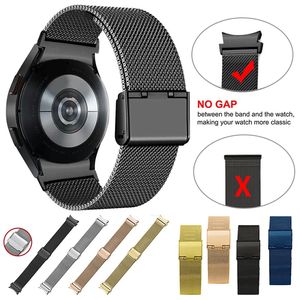 Fábrica de acero clásico Metal Milan hebilla reloj inteligente correas <span class=keywords><strong>Correa</strong></span> para <span class=keywords><strong>Samsung</strong></span> Galaxy <span class=keywords><strong>Watch</strong></span> <span class=keywords><strong>4</strong></span> 5 6 7 Accesorios - Product Image 2
