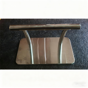 Accesorio para Salón de Belleza, Reposapiés de Acero Inoxidable Montado en el Suelo para Máquina de Peinado, Apto para Salones de Belleza, Puede Girar - Product Image 4