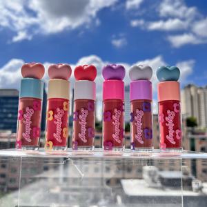 Großhandel Kosmetik Siyiping Herz Lip gloss Langlebiges Mineral Glänzender Lippenstift Matte Lip gloss Liquid Cosmtico Makeup Sets - Product Image 4