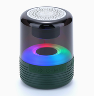Cadeau d'entreprise promotionnel, solaire portable, alimenté par DC 5, pour haut-parleur V2.0, autonomie de la batterie de 15 à 20 heures, LED RVB, support de téléphone, radio FM