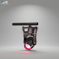 VLTG 40W 4 en 1 RGBW LED Bee Eye Light Zoom DMX512 Luces Móviles de Cabeza Móvil Beam Wash Lyre para Iluminación de Escenarios, Discotecas y Bares