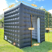 Tente de fête discothèque géante portable gonflable imperméable de style 2025, arche de ballons pour événements, GL GL-003 personnalisable