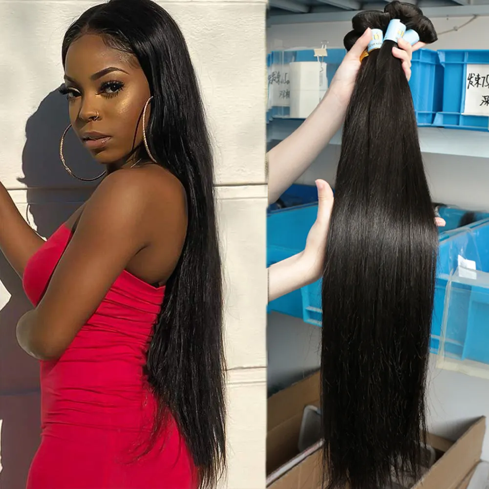 Großhandel Haar verkäufer Virgin Peruvian Remy Black Hair Weave Straight Kaufen Sie 100 Echthaar verlängerungen