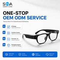 Gafas Inteligentes con Cámara Traductora IA OEM ODM, Video HD 2K, Vista en Primera Persona, Reconocimiento de Objetos