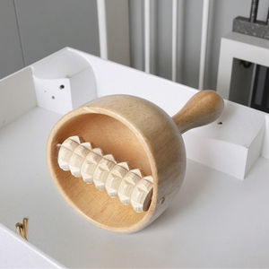 ชุดเครื่องมือนวดมือสำหรับนวดระบายน้ำเหลืองเครื่องนวดถ้วยไม้แบบมือถือสำหรับป้องกันเซลลูไลท์ - Product Image 3