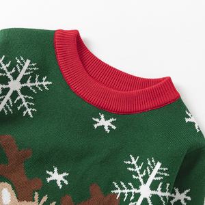 <span class=keywords><strong>Pull</strong></span>-over tricoté personnalisé pour enfants du Nouvel An pour garçons filles motif animal d'hiver pour le commerce extérieur livraison directe de Noël - Product Image 5