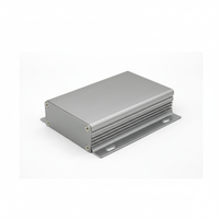 Boîtier de châssis en aluminium sur mesure pour amplificateur audio électronique, avec usinage, pliage et estampage