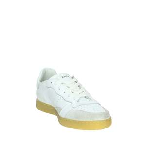 D.A.T.E. Zapatillas Donna W391-SL-CA-BN Bianco de cuero blanco transpirable con cordones y caña baja, estilo casual - Product Image 5