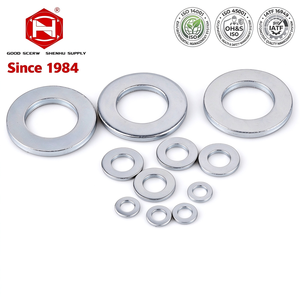 Offre Spéciale – Rondelle plate en acier au carbone, plaquée zinc, M2-M40, fixation métrique – Direct Usine - Product Image 1