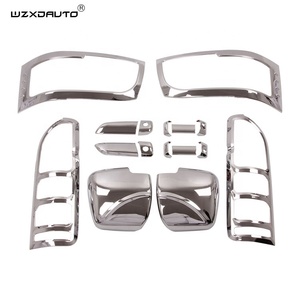 Kits de carrosserie ABS WZXD, kits chromés, accessoires Hiace, poignée, lampe, couvre-miroir, compatibles avec Hiace Bus 2005-2010 - Product Image 1