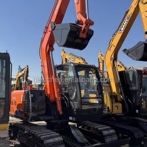 Mini-excavatrice hydraulique Hitachi ZX70 d'occasion, 7 tonnes, moteur d'origine, boîte de vitesses, pompe à engrenages, roulement, PLC, garantie 1 an - Product Image 1