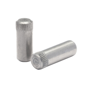 Pasadores Paralelos Moleteados de Acero Inoxidable 18-8 SS SUS 304 316 316L A2-70 A2-80 A4-70 A4-80, Cromados y Niquelados - Product Image 5