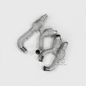Tubo de Escape Aislado de Alta Calidad para Mercedes Benz GT GTC GTS <span class=keywords><strong>GTR</strong></span> con OPF, Tubo de Escape de Acero Inoxidable para Cambiar el Sonido - Product Image 4