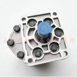 ปั๊มเกียร์ไฮดรอลิก F550 F532 F320 F325 CBN 200บาร์เหล็กหล่อ1เวทีขับเคลื่อนด้วยไฟฟ้า - Product Image 2