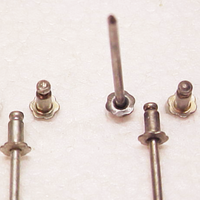 SDPSI DCT Galvanisé acier noir guirlande rosette rivets aveugles pour automobile