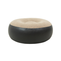 Vente directe usine OEM : Fauteuil gonflable rapide, confortable, pliable et léger, avec repose-pieds, pour chambre et camping