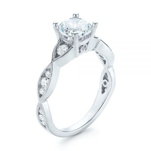 Anello da Donna con Micro Zirconi Incastonati, Design Semplice e Creativo, Gioiello per Uso Quotidiano e Feste, Idea Regalo - Product Image 1