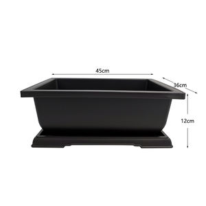 Pot à bonsaï rectangle pour arbre, pièces de 45cm, pour planteur de fleurs succulent, pour arbre - Product Image 2