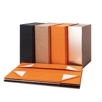 BASSE quantité minimale de commande Boîtes cadeaux pliables en carton rigide de luxe, peu encombrantes, personnalisées, de grande taille, emballage pour expédition à plat