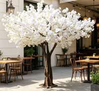 Nouveau Best-Seller Arbre de Cerisier Japonais Sakura Personnalisé Rose Arbre Fleuri Artificiel Décoration Mariage Maison