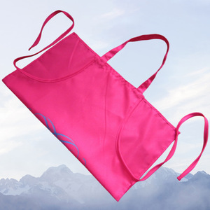 Teijin Sleeveless <b>Apron</b> One Size Red <b>Waterproof</b> Oil Proof Custom Pattern 72x68cm - Product Image 2