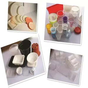 Machine de fabrication de gobelets à café en plastique thermoformés miniatures jetables automatiques SINOPLAST 2024 - Product Image 6