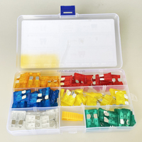 Lot de 120 fusibles pour voiture et camion, type lame de taille moyenne, 5A, 10A, 15A, 20A, 25A, 30A avec clip