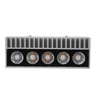 Bande LED RGB 5050SMD personnalisable, étanche, en aluminium, pour vitrine, éclairage de présentation, découpable, adhésif 3M, CRI 80 90