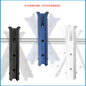 Support de canne à pêche rotatif pour voiture de plage ATV bateau chariot nouvelle pince de montage de poteau de vélo en plastique pour accessoires marins chaise de pêche - Product Image 4