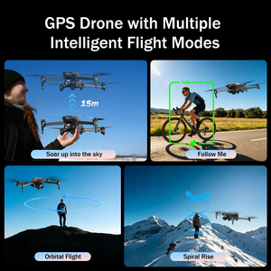 PRO Max Plus <b>Drone</b> <b>4K</b> HD Dual <b>Camera</b> FPV 3-Axis Anti-Shake Gimbal 6KM Obstacle Avoidance Brushless Quadcopter - Product Image 3