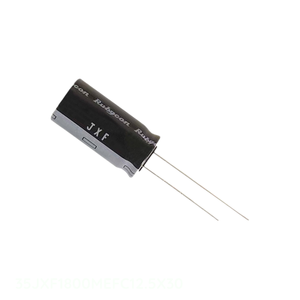 Condensador Original de 1800 uF, Tipo Through Hole, Aluminio, 1800UF, 20%, 35V, Radial, 35JXF1800MEFC12.5X30 - Product Image 1
