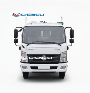 Camion à déchets alimentaires Dongfeng 5,5 m Blue Plate C1, camionnette à ordures légère diesel 4x2 conduite à droite pour le recyclage des déchets de cuisine des restaurants - Product Image 2