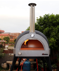 Horno <span class=keywords><strong>de</strong></span> pizza doble Tandoor <span class=keywords><strong>de</strong></span> calidad al por mayor <span class=keywords><strong>de</strong></span> China, horno <span class=keywords><strong>de</strong></span> arcilla barato con sistema <span class=keywords><strong>de</strong></span> control <span class=keywords><strong>de</strong></span> gas para hacer pizza al aire libre - Product Image 2
