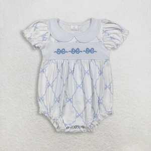 Sister Baby - Pelele rosa con volantes y mangas cortas para niña, pelele de verano con lazo - Product Image 2