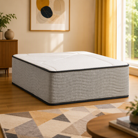 Surmatelas Moderne Hypoallergénique Respirant et Durable à Prix d'Usine, Taille Personnalisée, en Mousse à Mémoire de Forme Gel et Latex Orthopédique pour Chambre à Coucher