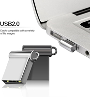 SUNKANGKIE Nuevo Paquete de 5 Mini Memorias USB 2.0 de Metal, 32GB/64GB/128GB, Garantía de 3 Años