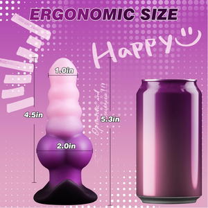 Grand plug anal avec grand nœud de chien, énormes plugs anaux en silicone, jouets sexuels anaux portables, <span class=keywords><strong>dildo</strong></span> monstre en forme de cheval avec ventouse - Product Image 2