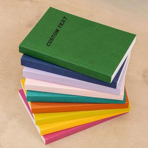 Carnets personnalisés en gros pour écoles et collègues, 100 feuilles épaisses, impression sur mesure, format A5, cadeaux personnalisés - Product Image 1